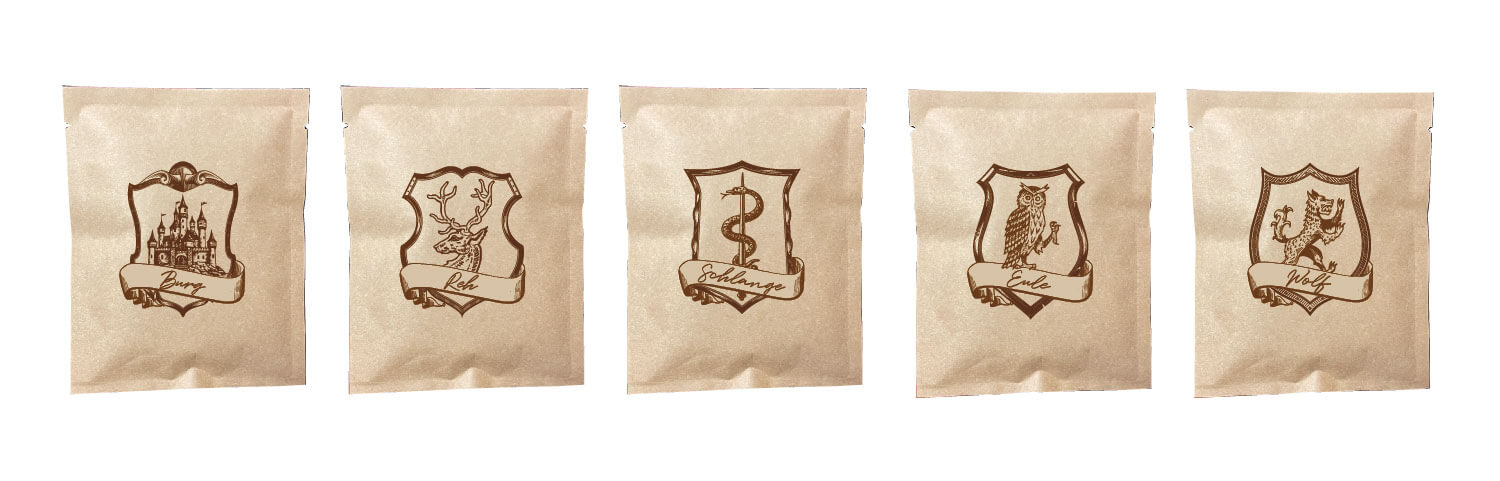 WORKS Cient, PAPPEL BURG 商品ブランディング パッケージデザイン